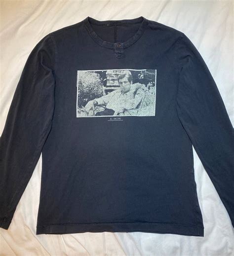 Dolce and Gabbana Al Pacino Black Long Sleeve T